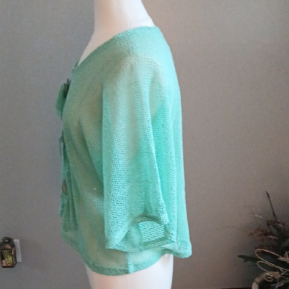 Noelle Light Green Mint Knitwear - Picture 4 of 7